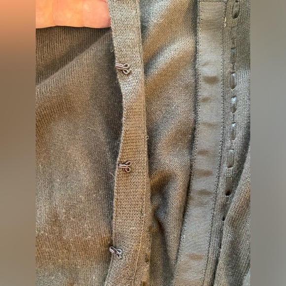 Fenn Wright Manson Cardigan with Silk, Cashmere, Polymide, and viscose Sz 10Y - Picture 3 of 6